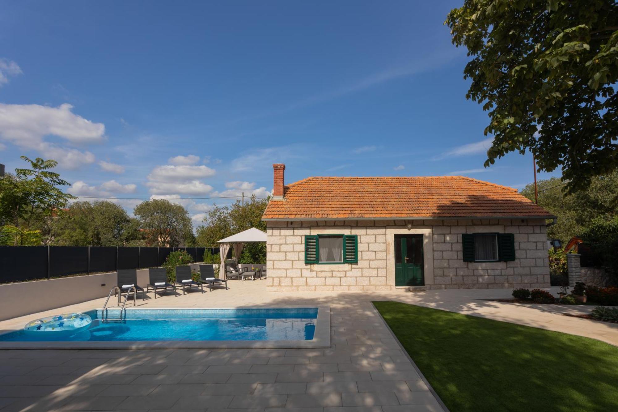 Dalmatian Village House - Jokini Dvori Pakovo Selo Dış mekan fotoğraf