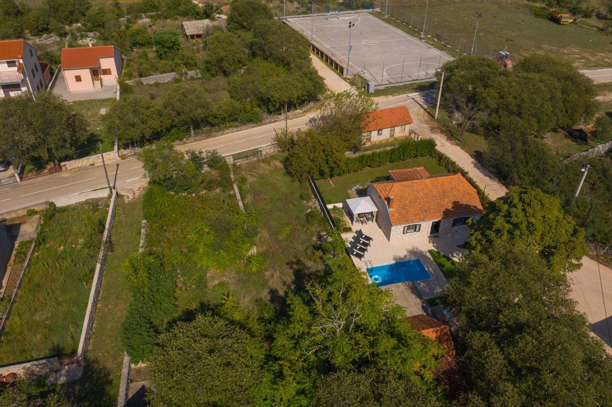 Dalmatian Village House - Jokini Dvori Pakovo Selo Dış mekan fotoğraf